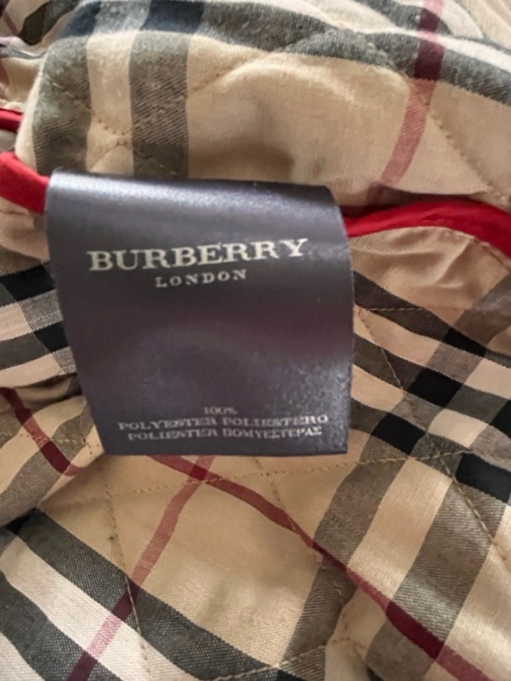 Vintage Burberry Jacket - Picture 8 of 9